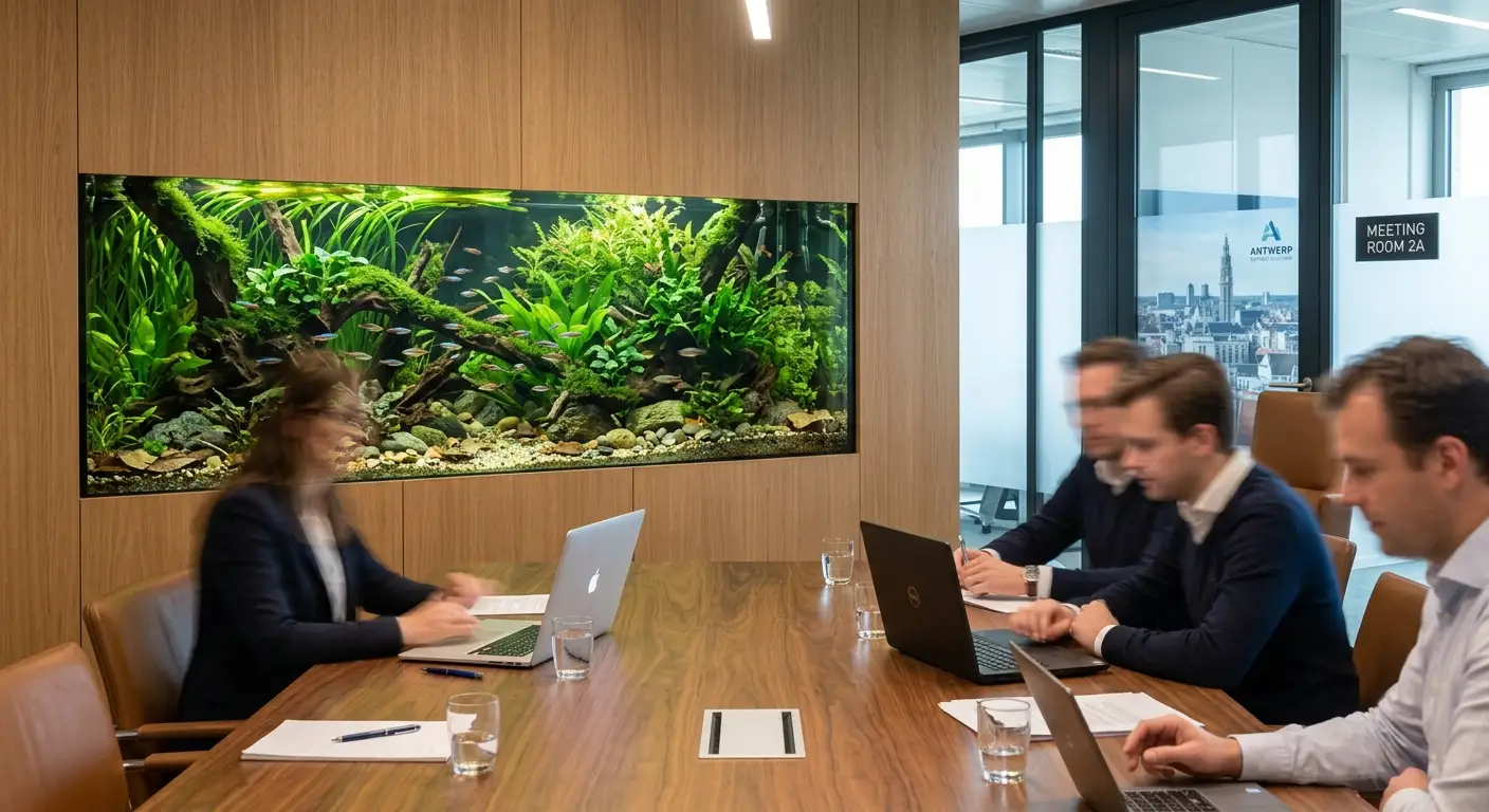 Op een jungle geïnspireerde Microcosmos